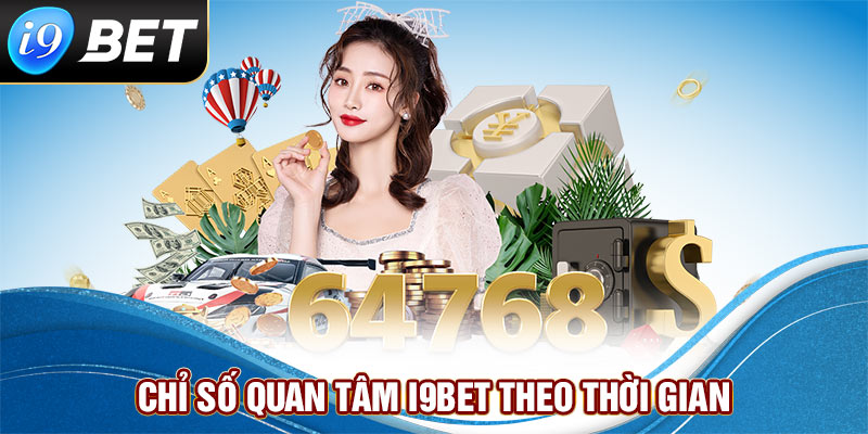 Chỉ số quan tâm i9bet theo thời gian